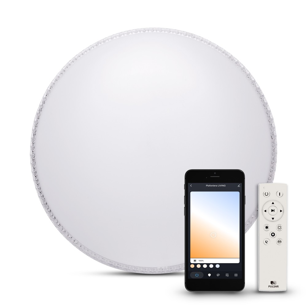 Plafoniera Smart Lord Ring 36W 3000K-6500K IP20, PULSAR